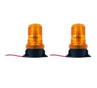 ZUSNEEWIN 2X Carretilla Elevadora 30 LED Luz de Baliza Luz EstroboscóPica Peligro Emergencia Parpadeo Advertencia Ámbar