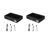 ZUSNEEWIN 2X Enrutador DC1018P, UPS, Fuente de AlimentacióN Ininterrumpida, CC 9V12V, Monitoreo ÓPtico de, Enrutador MóVil en Espera, Enchufe Europeo