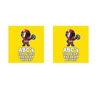 ZUSNEEWIN 2X Libro del Alfabeto Abc's para Futuros Pilotos de Carreras (Libro para Bebés, Libro para Niños, Libro para Niños Pequeños)