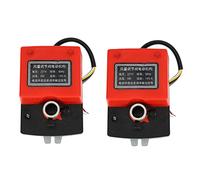 ZUSNEEWIN 2X VáLvula de AmortiguacióN de Aire Ac220V Conducto EléCtrico Actuador de Compuerta EléCtrica para VáLvulas de VentilacióN con RetroalimentacióN de SeñAl