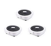 ZUSNEEWIN 3X Agitador Magnético Mini Mezclador de Agitación de Laboratorio Placa Agitadora Portátil con Barra de Agitación 2L 4000RPM para Laboratorio Enchufe de la UE