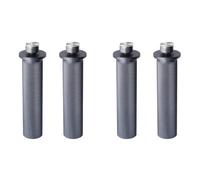 ZUSNEEWIN 4X Aleación de Aluminio Riel Guía Banco de Trabajo Peg Freno Abrazadera de Banco Orificio para Perros de 19 mm Mesa de Carpintería Bloque de Límite Banco de Trabajo