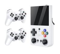 ZUSNEEWIN Consola de Juegos Portátil Retro M21 con Pantalla IPS de 3,5 Pulgadas y 20 000 Juegos 3D Integrados para PS1.