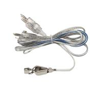 ZUSNEEWIN Dispositivos de Esgrima para Competiciones Cordón Florete Florete Transparente Línea de Mano