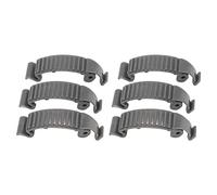 ZUUOZBYY 2 juegos de cubierta cilíndrica con clip a presión, hebilla de cubierta superior, clip de hebilla para motosierra 435 440E 445 450 450E 570 575 576