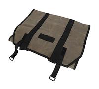 ZUUOZBYY Bolsa de Transporte para Troncos, Impermeable, de Doble Uso, portátil, Lona de Cera húmeda, Portador de leña, Bolsa de Asas para Registro