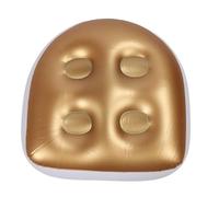 ZUUOZBYY Cojín inflable spa, colchoneta para, almohada de respaldo para bañera, spa y piscina. (Oro)