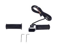 ZUUOZBYY Empuñadura del acelerador de bicicleta eléctrica 36 V con pantalla de batería Control de velocidad sensible Rendimiento estable Ajuste universal para manillares de 22,2 mm