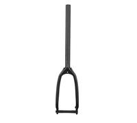 ZUUOZBYY Horquilla Delantera de Fibra de Carbono 16 Pulgadas 305 Horquilla Delantera Dura con Tubo Recto Freno de Disco Plano Eje pasante para Bicicleta de montaña Bicicleta