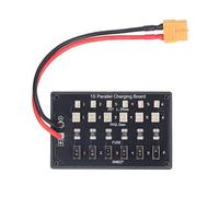 ZUUOZBYY JST PH2.0 1.25 GNB27 6 Canales 1S RC Lipo Batería Placa de Carga Paralela con 2 Tipos de Enchufes