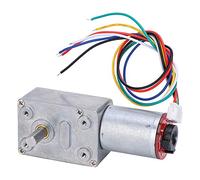 ZUUOZBYY Motor de engranajes Reductor de velocidad HGH Torsión con motores de cepillo codificador DC12V JGY371 (CC 12 V 400 RPM.)