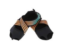ZUUOZBYY Mujer Yoga Antideslizante Pilates Barre Soft Wrap Zapatos de entrenamiento de danza Naranja (Talla (35-36))