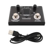 ZUUOZBYY Pedal Looper De Tambor 4 Ubicación De Almacenamiento 11 Minutos Tiempo De Grabación Pedal De Efecto De Bucle De Frase De Metal con Sintonizador