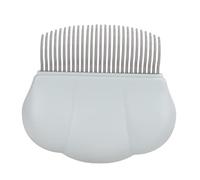 ZUUOZBYY Peine De Concha De Gato Quitar El Pelo Flotante Depilación Corta Y Larga para Mascotas Peine De Concha De Masaje (Azul)