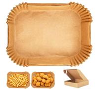 Zuuyye 120 Piezas Papel de Horno Airfryer Accesorio freidora de Aire Caliente