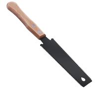 Zuuyye - Sierra Japonesa Ryoba con Doble Dentado 14/17 TPI, Sierra de Mano para Madera - Hoja Fina y Estable de 0,6 mm para Carpintería y Bricolaje - Mango de Madera en Forma de ala de Pollo