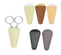 ZUWIJEQ 5 Pcs Fundas Para Tijeras, Protector De Cubierta Para Tijeras, Bolsas Portátiles De Recolección Para Protección De Herramientas De Belleza Recorte, Funda Protectora Para Tijeras De Peluquería