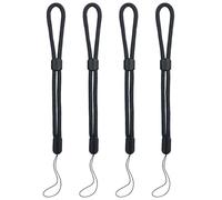 ZUWIJEQ Correas de Muñeca Cámara, 4 piezas Cordón de correa de muñeca de mano,Cordón de Mano con Correa para la muñeca Lanyard Finger Strap para teléfono móvil Camara Todo DSLR Celulares Unidad Flash