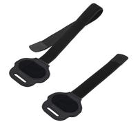 ZUWIJEQ Correas para piernas compatibles con Nintendo Switch Sports Play 2pcs, correas para piernas, correa para piernas, correa adhesiva ajustable para Switch OLED Joycon para adultos y niños, negro