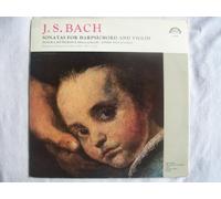 Zuzana Ruzickova / Josef Suk - SUA 10549 ZUZANA RUZICKOVA / JOSEF SUK Bach Sonatas for Harpsichord & Violin LP