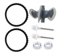 ZUZZEE Kit de afinación de Limpiador de Piscinas R0524900 Motor R0796200 Piezas de Repuesto para Zodiac para Baracuda MX8 MX6 Robot Limpiadores automáticos de Piscina con Eje de transmisión de Pista
