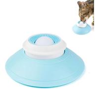 ZVD Cuenco para Lamer Mascotas para Perros y Gatos, Reductor de Aburrimiento, Laming Mat para Perros, Antideslizante, Juguetes de Enriquecimiento para Calmar y Aliviar La Ansiedad (Bola Amarilla)