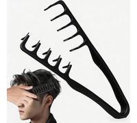 ZVD Peine Voluminizador, Con Dientes Anchos Que Crean Peinados Voluminosos. Una Herramienta De Peinado Que Maximiza El Volumen De La Raíz Y Es Ideal Para Dar Forma Al Flequillo Con Raya (N)