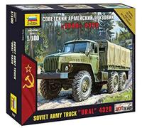 Zvezda 1/100 ejército soviético de Camiones Ural 4.320# 7417