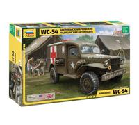 Zvezda - 1/35 WC-54 Ambulance - Maquetas de plástico - Escala: 1:35