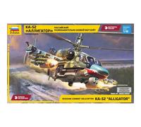 Zvezda 1:48 Helicóptero de reconocimiento y combate Ka-52 Alligator