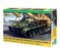 ZVEZDA 1/72 KIT CARRO ARMADO BMP 3 MODELO DE VEHÍCULO DE COMBATE DE INFANTERÍ...