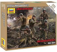 Zvezda 1/72 WWII Infantería estadounidense
