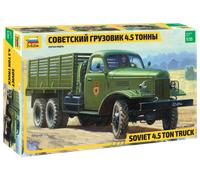 Zis-151 Soviet Camión 1 :3 5 Plástico Modelo Kit Zvezda