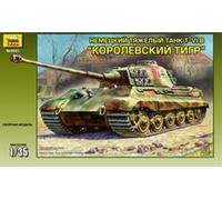 ZVEZDA 3601 Rey Tigre Henchel Torreta Escala 1/35 - Rastreado 48