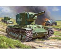 ZVEZDA 3608 Tanque Pesado Soviético KV-2 WWII Kit Plástico 1/35