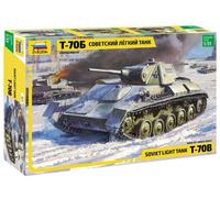 Zvezda - Tanque soviético 1/35 T-70 (4/22) *zve3631