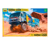 Zvezda -3657-Kamaz-43509 Truck, Scala 1/35, Model Kit, ZS3657