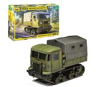 Zvezda 3663 1:35 Sov. STZ-5 - Kit de construcción de Modelo, Kit de plástico para Montar, réplica Detallada, sin lacar