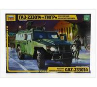 Russian Armored Vehicle Gaz Tiger Mobility 4x4 Plástico Kit 1 :3 5 Modelo