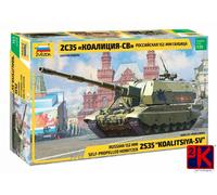 Zvezda 3677 Koalitsiya-Sv de Rusia S. P. G. Kit de Plástico 1/35 Escala T48