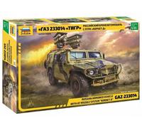 ZVEZDA 3682 1/35 Russian Armored Vehicle Gaz-233014 Con At Misil Sistema" Korn