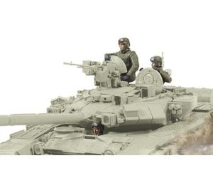 Zvezda 3684 500783684-1:35 Russian Contemporary Tank Crew - Kit de construcción de maquetas de plástico para Principiantes, sin Pintar