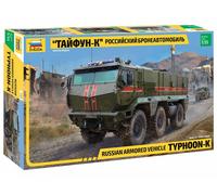 ZVEZDA 3701 MAQUETA MILITAR VEHÍCULO BLINDADO RUSO ""TYPHOON-K"" 1/35