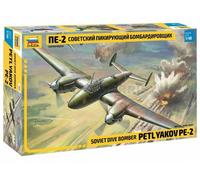 ZVEZDA 4809 1/48 Petlyakov PE-2 Bombardero En Picado Soviético