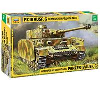 Zvezda 500783674 500783674-1:35 Panzer IV AUSF.G (SD.Kfz.161) - Kit de construcción de plástico para Principiantes, diseño de Camuflaje
