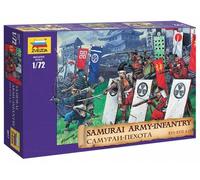 ZVEZDA 8017 1/72 Ejército Samurai - Infantería XVI-XVII D.C.
