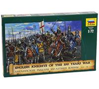Zvezda- Englisch Knights Histórico/Caballero Maqueta, Multicolor, 1/72 (Z8044)