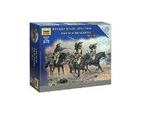 Zvezda Figuras Militares: Dragones franceses a Caballo 1812-1814