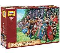 Zvezda- Gallic Infantry (WA) Fabricación de Modelos de plástico 500788012-Infantería Gala 1:72, Montaje, Kit para Principiantes, detallado, Multicolor, zzzz-s (8012)
