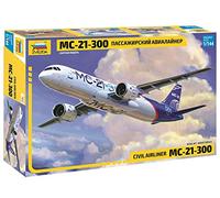 Zvezda Irkut MS-21-300 530007033 - Avión de tráfico (Escala 1:144)